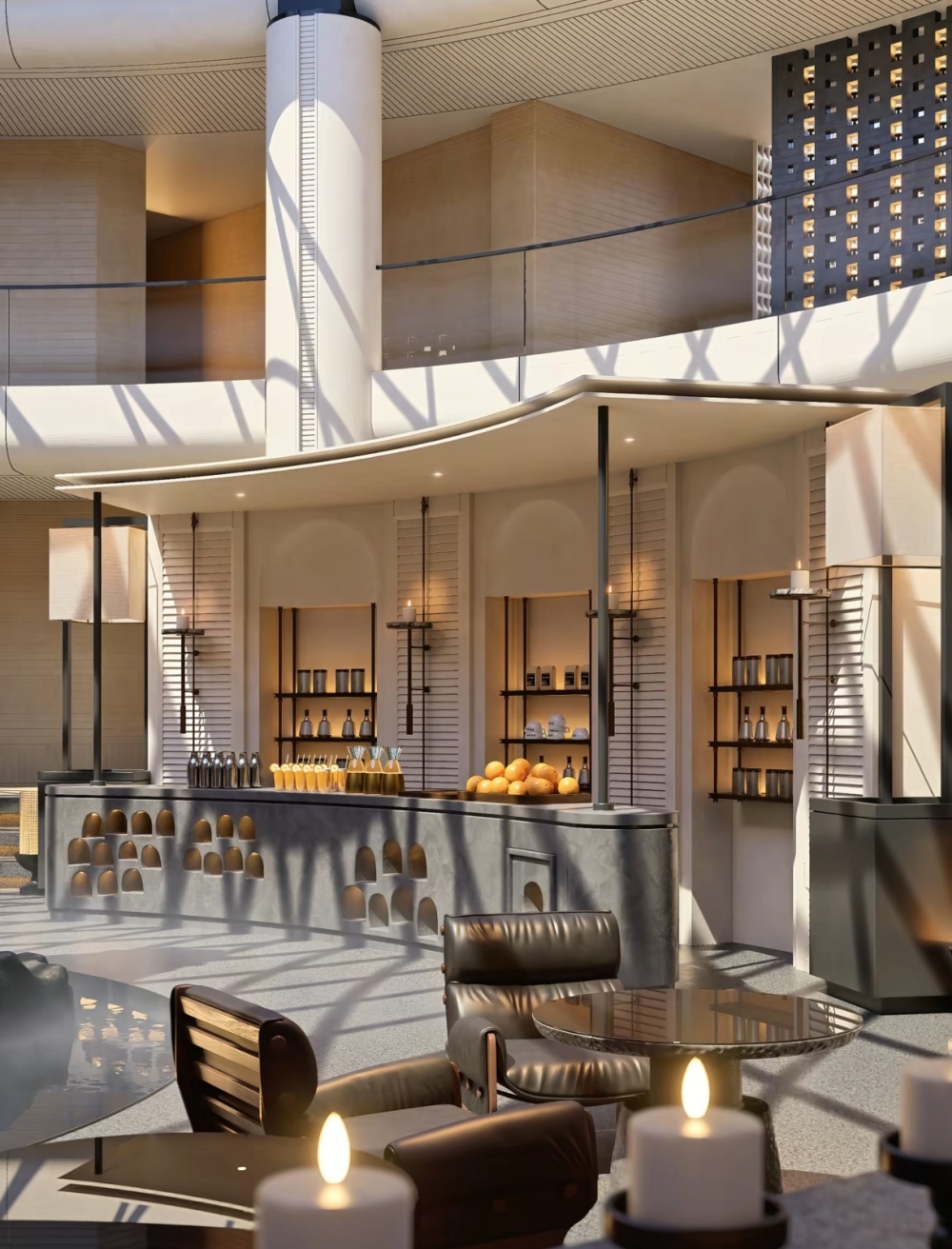 「穹頂水境·禪意隱奢會所」商業空間